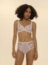 Soutien-gorge décolleté plongeant avec armatures SIMONE PERELE "Intrigue" 1E2319 - Blanc 011