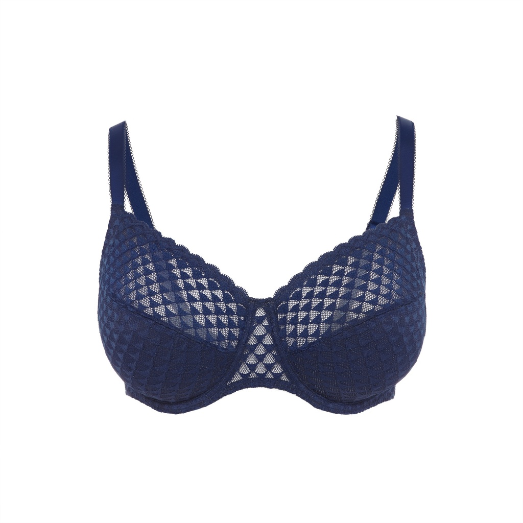 Soutien-gorge avec armatures emboitant SIMONE PERELE "Subtile" 19Y320 - Midnight 561