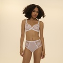 Culotte taille haute SIMONE PERELE "Intrigue" 1E2770 - Blanc 011
