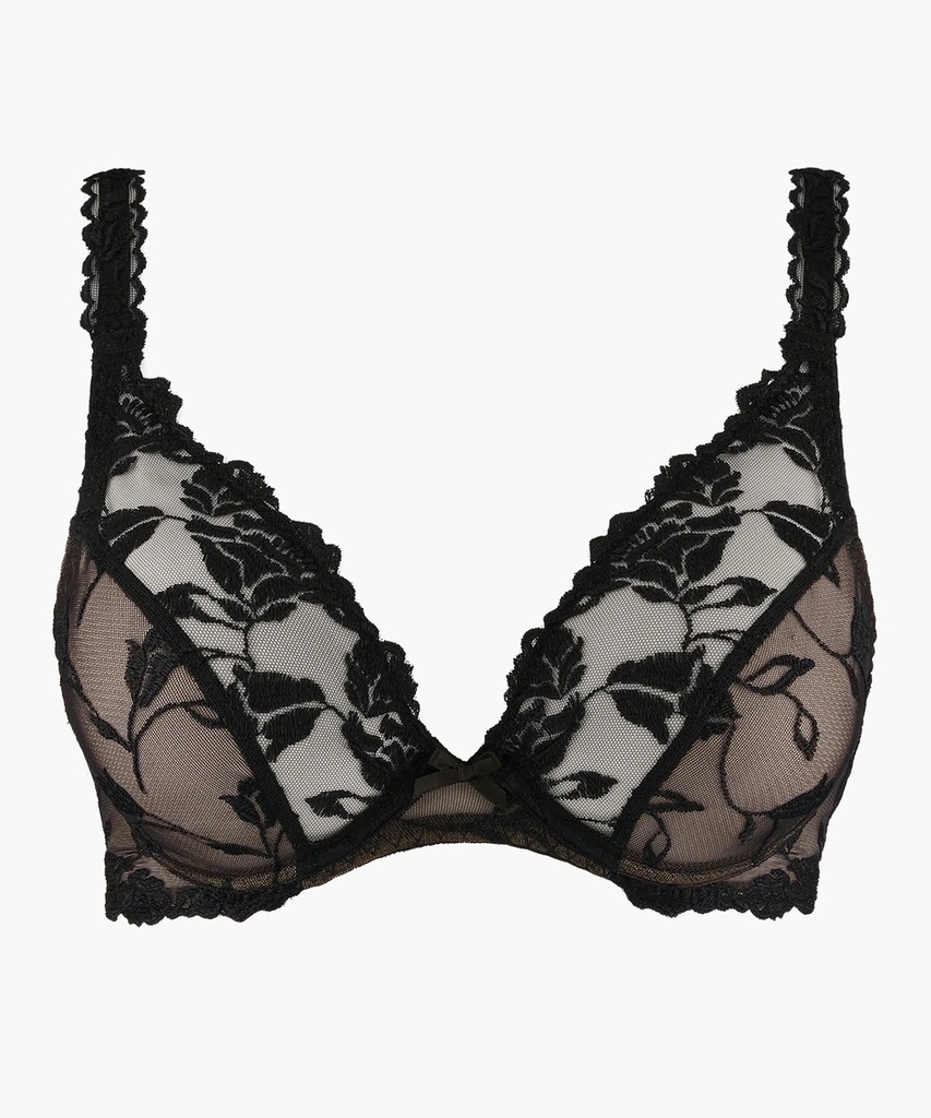 Soutien-gorge armature triangle AUBADE "Softessence" TMF12 - Noir