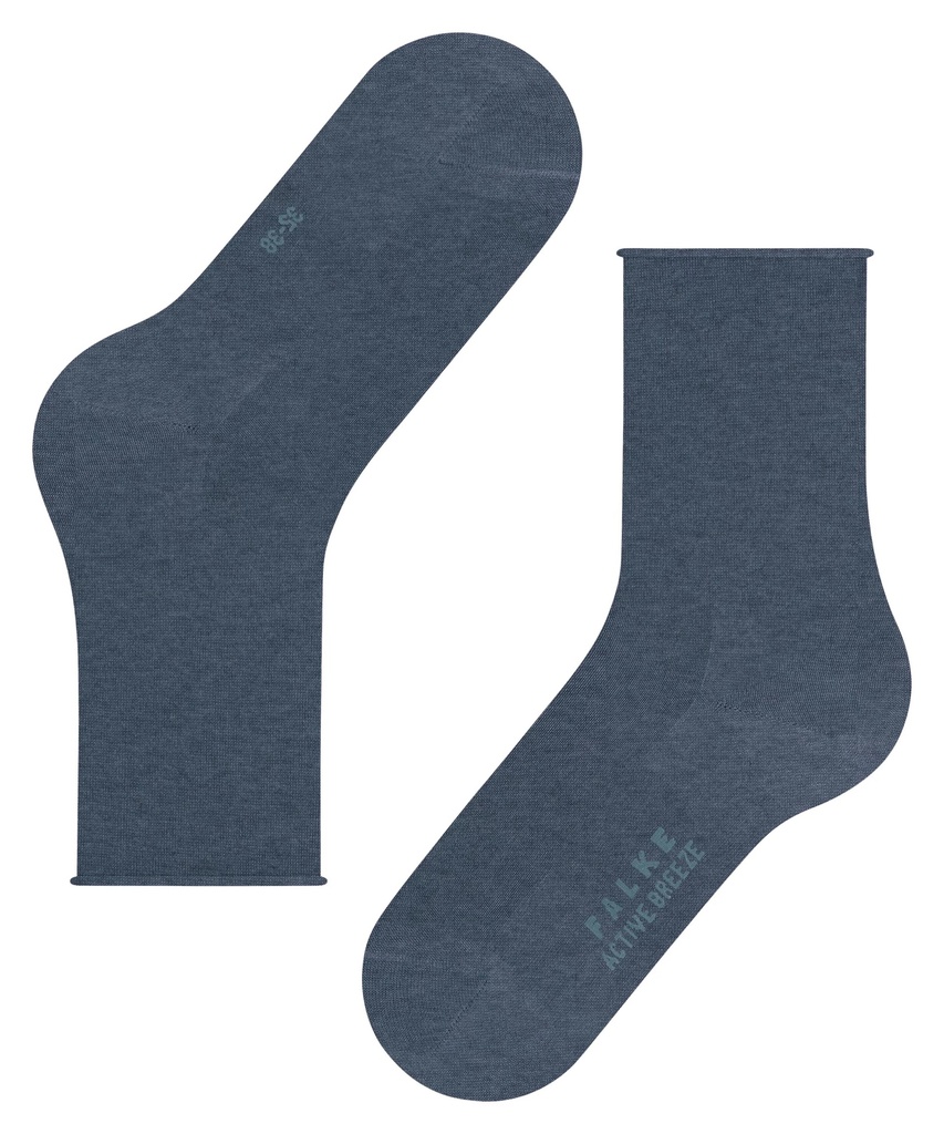 Chaussettes dame FALKE "Active Breeze" 46189 - Anthra Mel 3117