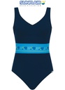 Maillot SUNFLAIR 72041 - Bleu Nuit/Turquoise 3023