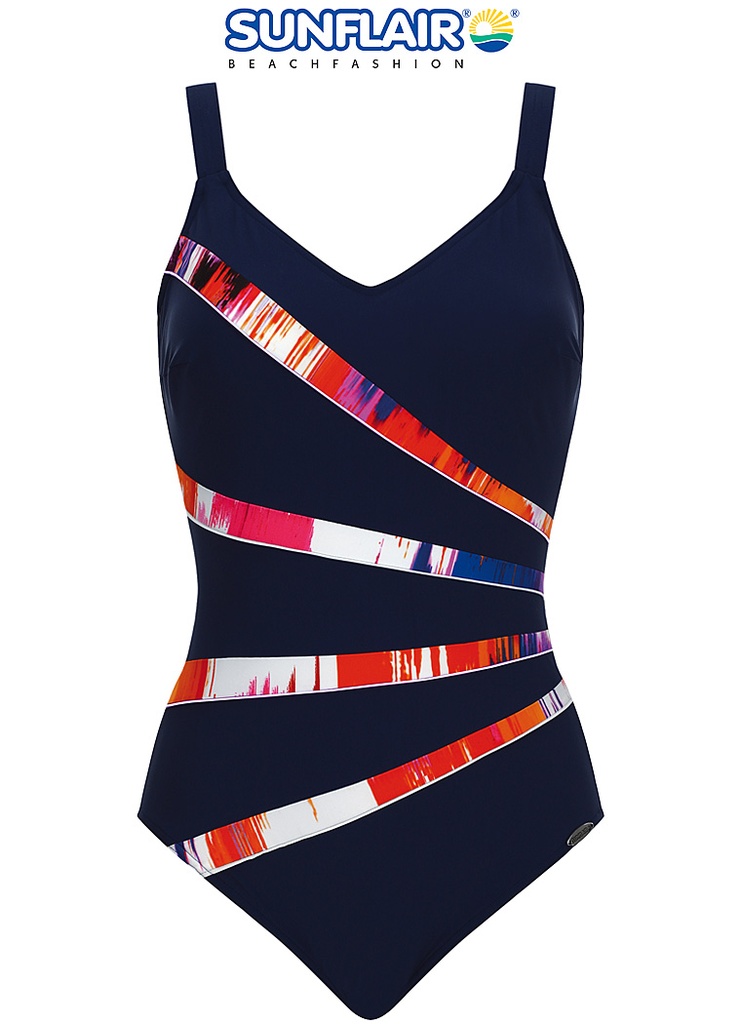 Maillot SUNFLAIR 72052 - Bleu Nuit/Multi 3099