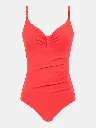 Maillot armaturé enveloppant CHANTELLE "Icon" C16VR0 - Corail Vif C81
