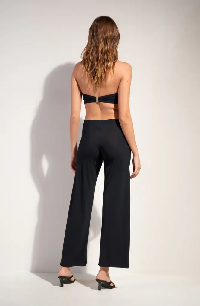 Pantalon Ample PAIN DE SUCRE "Myla 16" - Noir