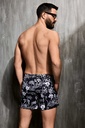 Short de bain DAVID MAN "Atlantis" DM26-042 - Gardenia BLK