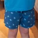 Pyjama enfant court JUSQU'AU LEVER DU JOUR "Mon Oreiller" 25EPMOC - Bleu