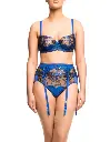 Soutien-gorge corbeille DITA VON TEESE "Victresse" D59041 - Electric Blue