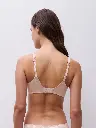 Soutien-gorge avec coques plongeant CHANTELLE "Glaze" C15XNA - Rose Dragée 0RG