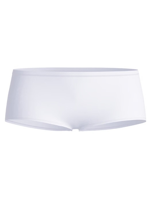 Shorty coupe classique en micro recyclé CALIDA "Sleek Skin" 24237 - Blanc 001