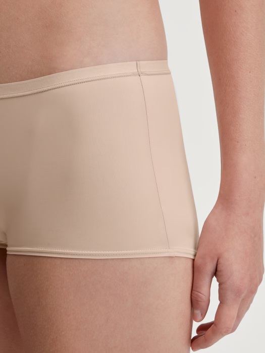 Shorty coupe classique en micro recyclé CALIDA "Sleek Skin" 24237 - Rose Teint 160