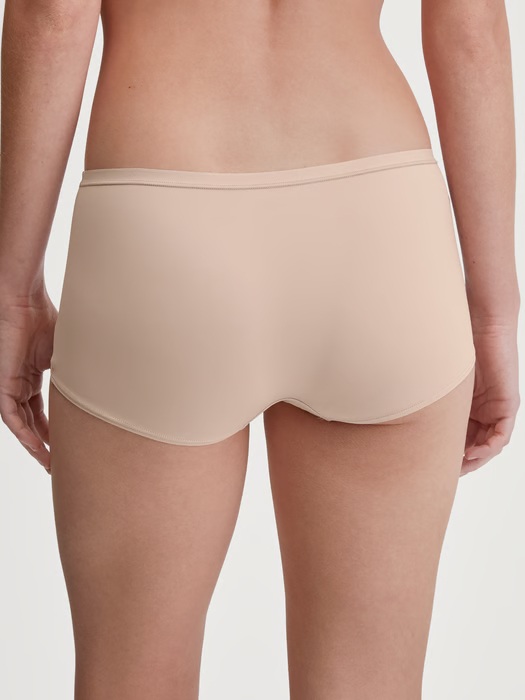 Shorty coupe classique en micro recyclé CALIDA "Sleek Skin" 24237 - Rose Teint 160