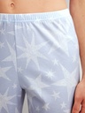 Pyjama long dame CALIDA "Cosy Nights" 43030 - Harmony Blue 470