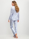 Pyjama long dame CALIDA "Cosy Nights" 43030 - Harmony Blue 470