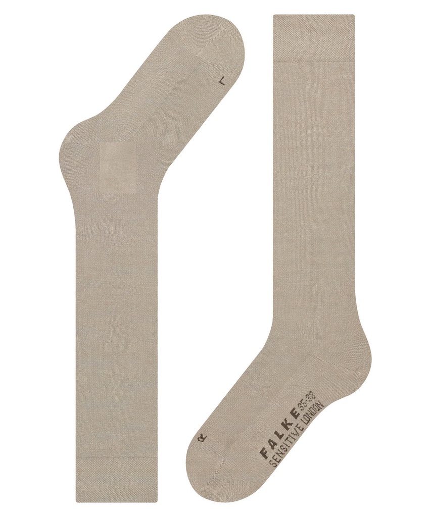 Chaussettes 3/4 Femmes FALKE "Sensitive London" 46672 -Linen Mel. 4541