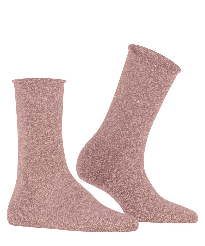 Chaussettes fantaisies dame FALKE "Shiny" 46414 - Rose 8645
