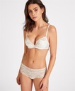 Soutien-gorge armature push-up AUBADE "Joyau Eternel" UBF18 - Opaline