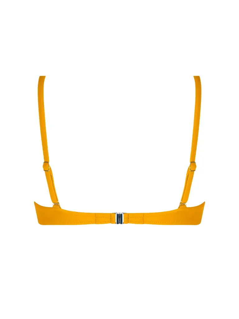 Haut de Bikini sans armatures avec coques ANTIGEL "La Chiquissima" FBB6614 - Jaune Paille 3268