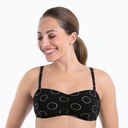Haut de bikini pour protehèse ANITA CARE "Style Toliara" M6 6529-1 - Noir 001