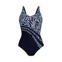 Maillot pour prothèse ANITA CARE "Style Dirban" M6 6318 - Marine Blanc 345