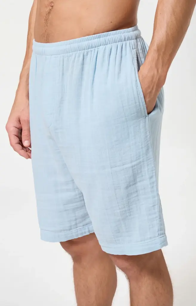 Pyjama short homme ARTHUR CAG - Bleu Ciel GAZEE26