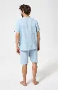 Pyjama short homme ARTHUR CAG - Bleu Ciel GAZEE26