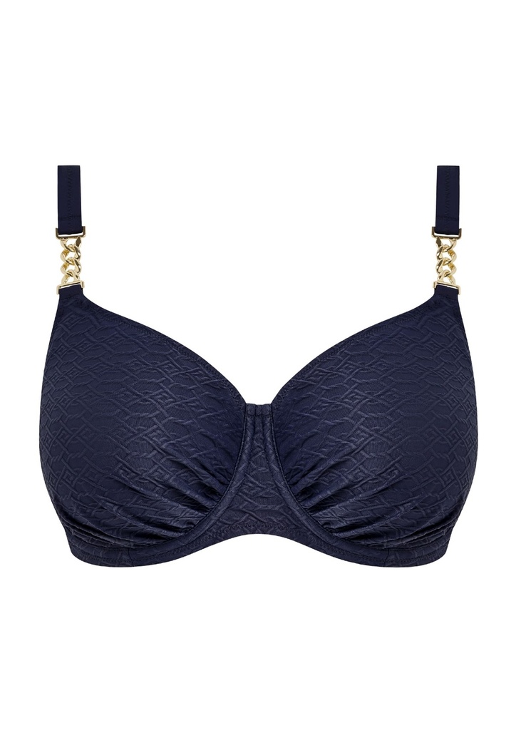 Haut de Bikini armaturé plissé FANTASIE "Azores" FS506601 - Midnight MIH