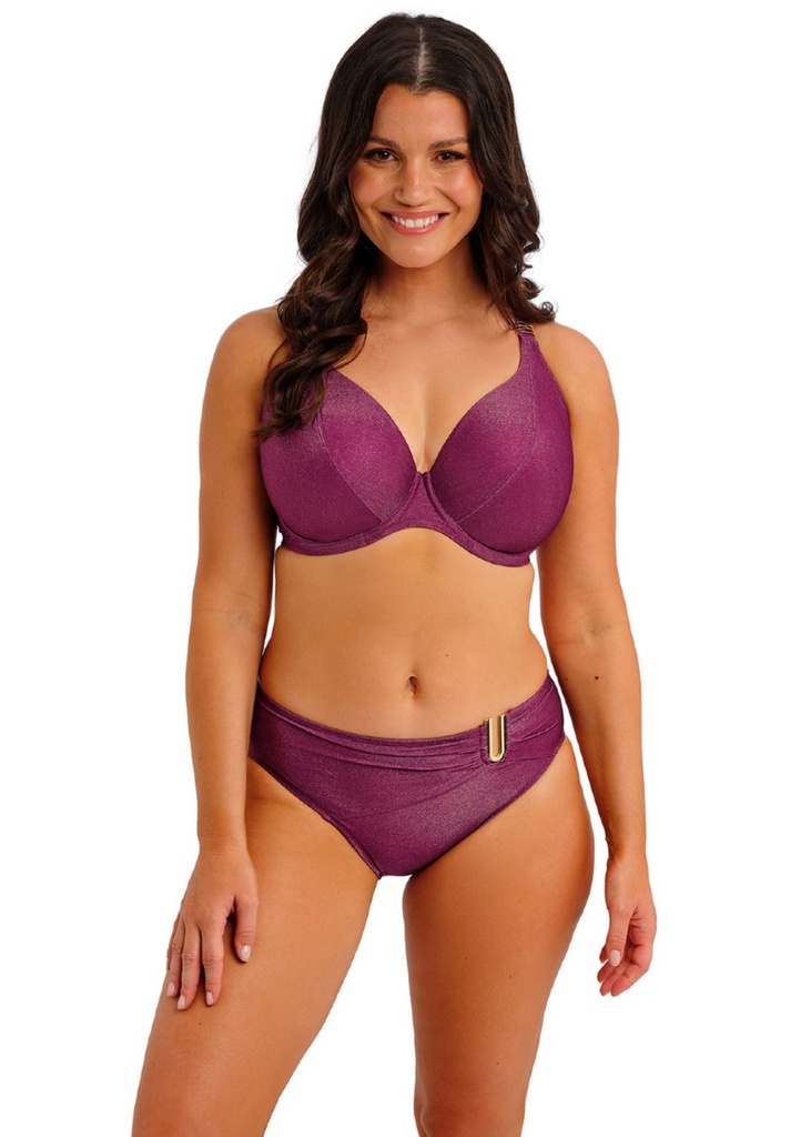 Haut de Bikini armaturé plunge FANTASIE "Paros Coast" FS506102 - Berry Shimmer BER