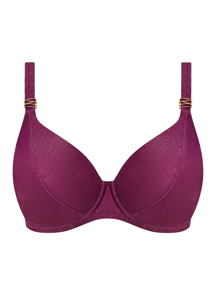 Haut de Bikini armaturé plunge FANTASIE "Paros Coast" FS506102 - Berry Shimmer BER