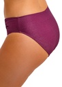 Bas de Bikini culotte taille haute FANTASIE "Paros Coast" FS506187 - Berry Shimmer BER
