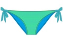 Bas de Bikini BANANA MOON "Caoca Beachbop" - Turquoise MUJ14