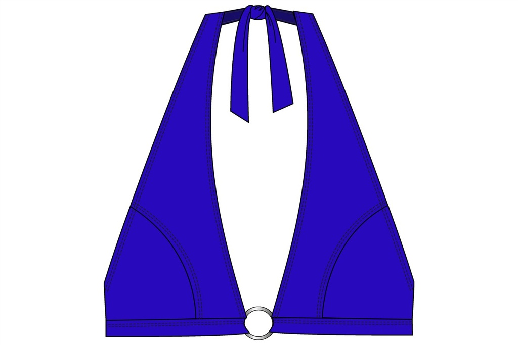 Haut de Bikini triangle BANANA MOON "Lifo Santaya" - Gitane JYB36