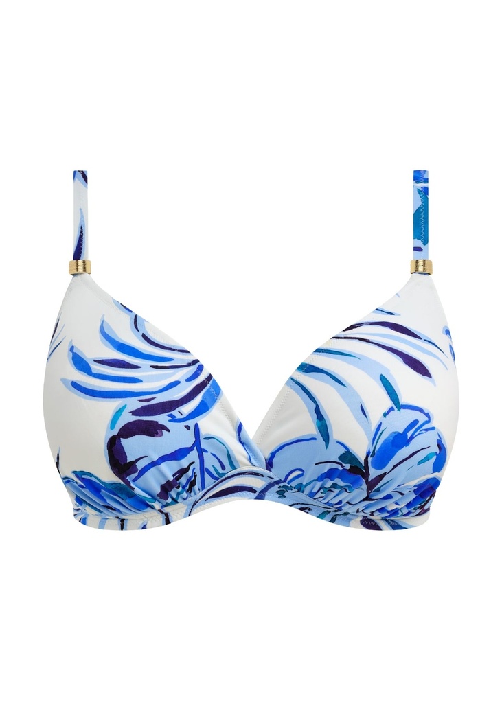Haut de Bikini armaturé plunge FANTASIE "Kefalonia" FS506702 - Tranquil Blue TAB
