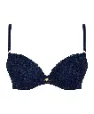 Soutien-gorge coque plongeante AUBADE "Iconic Calypso" 6FN08 - Deep Blue DEBL