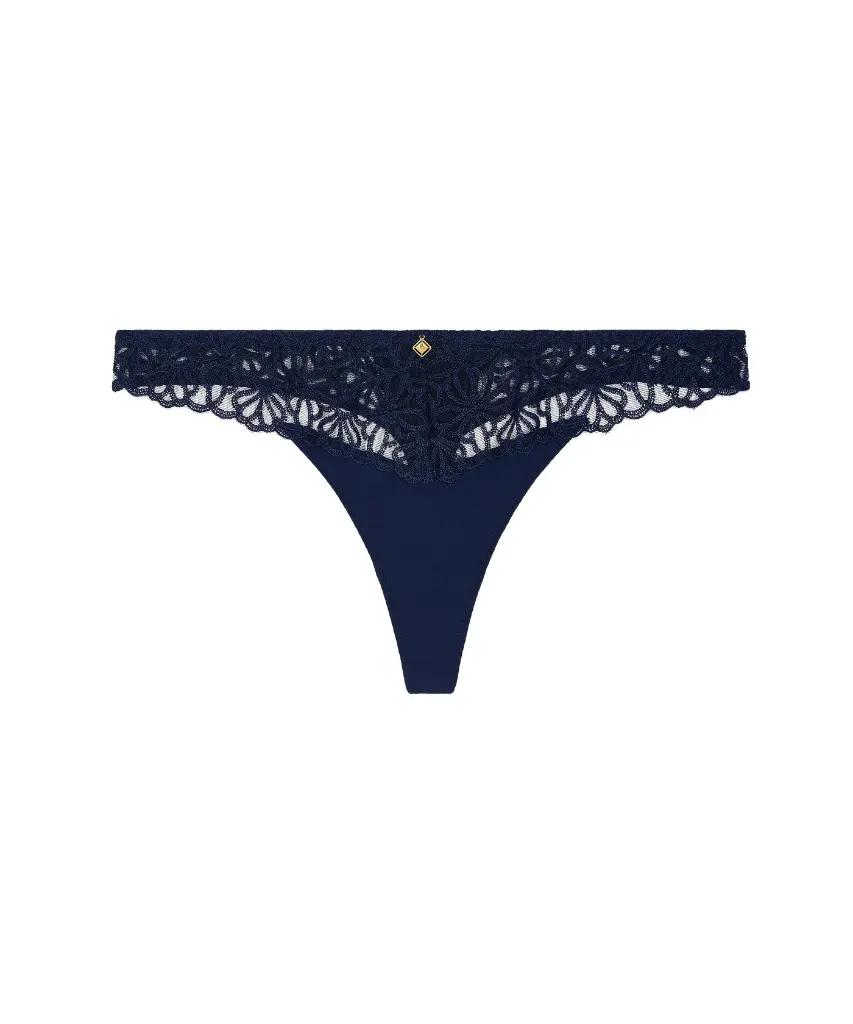 Tanga AUBADE "Secret Memories" 6F26 - Deep Blue DEBL