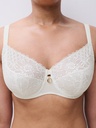 Soutien-gorge armaturé enveloppant CHANTELLE "Sublime" C19WMU - Milk 0LW