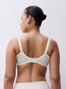 Soutien-gorge armaturé enveloppant CHANTELLE "Sublime" C19WMU - Milk 0LW
