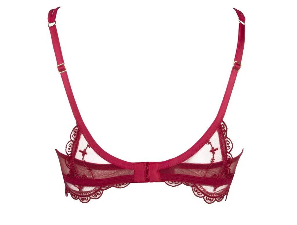 Soutien-gorge corbeille LISE CHARMEL "Tellement Glamour" ACH3004 - Rubis 2453