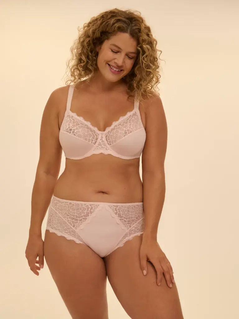 Culotte Taille Haute SIMONE PERELE "Caresse" 12A770 - Blush 383