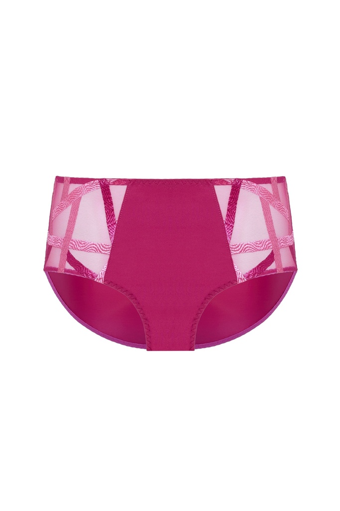 Soutien-gorge armatures en 3 parties emboitant LOUISA BRACQ "Série" 471-01 - Fuschia 471