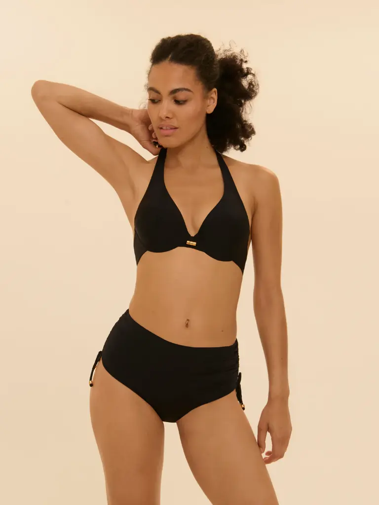 Haut de Bikini triangle armaturé SIMONE PERELE "Perle" 1EMB42 -  Noir 015