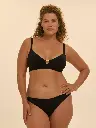 Haut de Bikini triangle armaturé SIMONE PERELE "Perle" 1EMB42 -  Noir 015