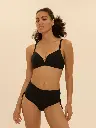 Bas de Bikini culotte taille haute SIMONE PERELE "Perle" 1EMB - Noir 015