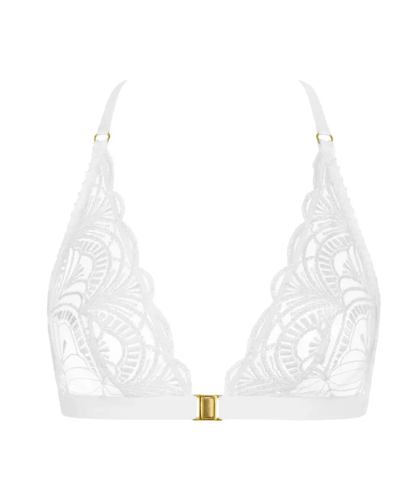 Soutien-gorge triangle sans armatures AUBADE "Vibes" 2B10B - Pearl PEAL