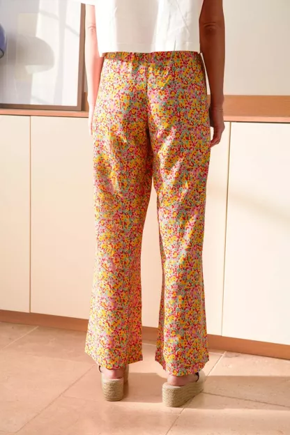 Pantalon Fluide WE ARE JOLIES "Confettis Campagne"