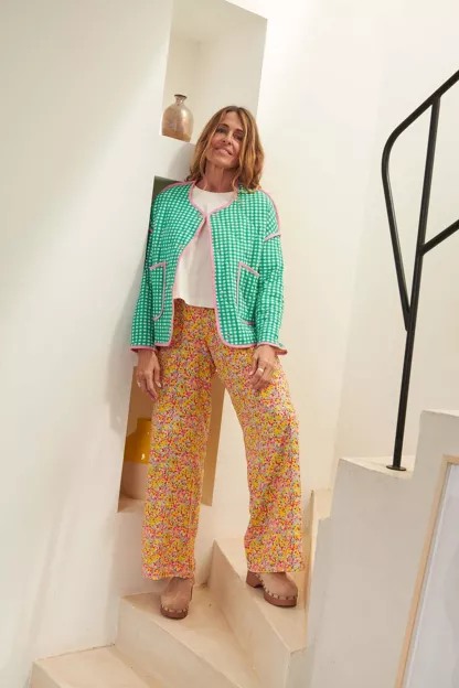 Pantalon Fluide WE ARE JOLIES "Confettis Campagne"