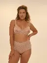 Culotte taille haute gainette SIMONE PERELE "Plume" 1G4610 - Peau Rosée 739 