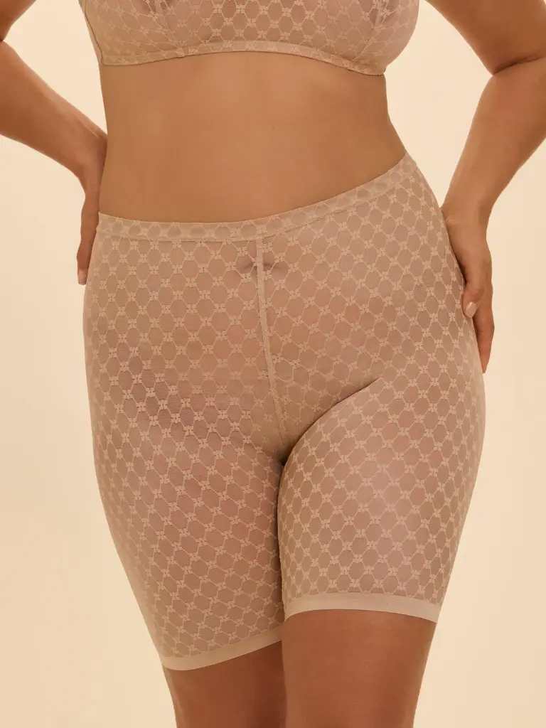 Panty taille haute gainette SIMONE PERELE "Plume" 1G4670 - Peau Rosée 739