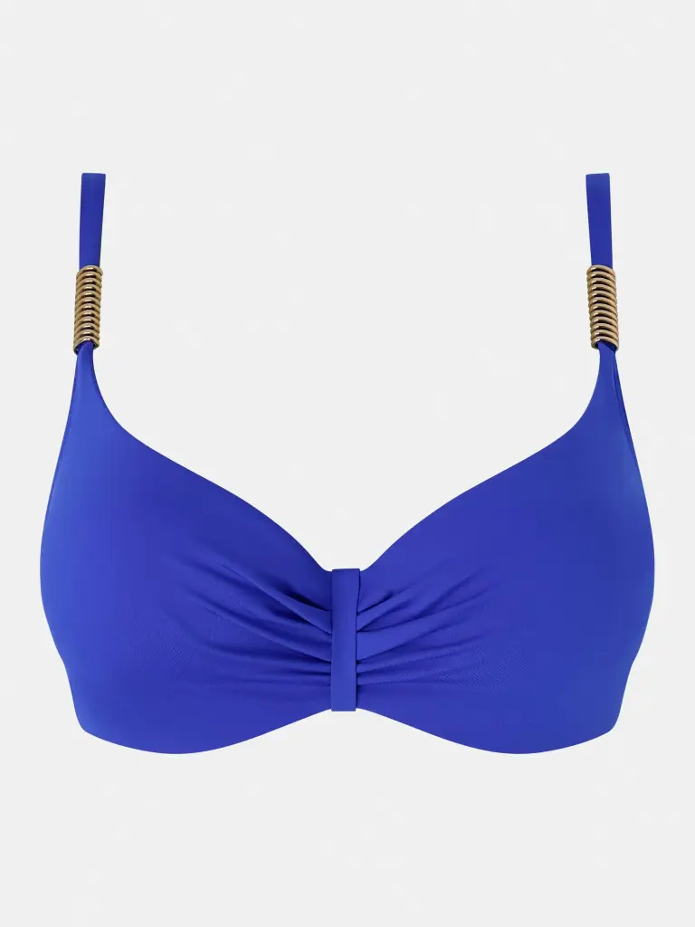Haut de Bikini armaturé CHANTELLE "Icon" C16VM0 - Bleu Grec C82