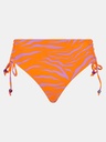 Bas de Bikini culotte taille haute rabatable CHANTELLE "Easy Pop" C22JC5 - Bold Zebra A15